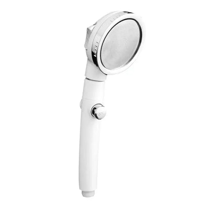 Modern white high pressure shower head with hose bathroom sprayer