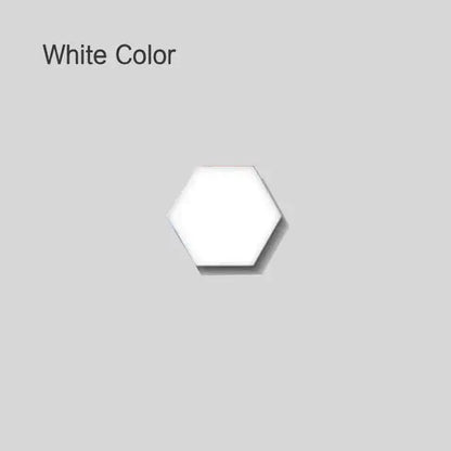 Modern white honeycomb modular quantum sconces led panel lights bedroom