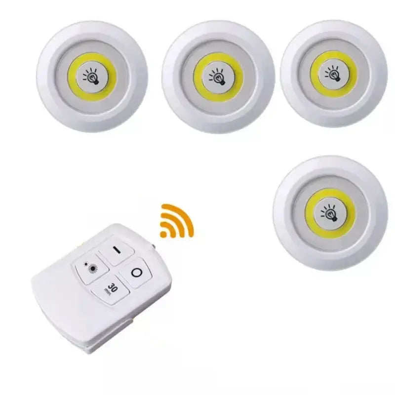 Modern white led cabinet light with remote control dimming kitchen