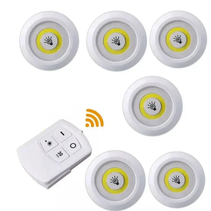Modern white led cabinet light with remote control dimming kitchen