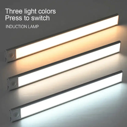 Modern white led motion sensor cabinet light for kitchen bedroom