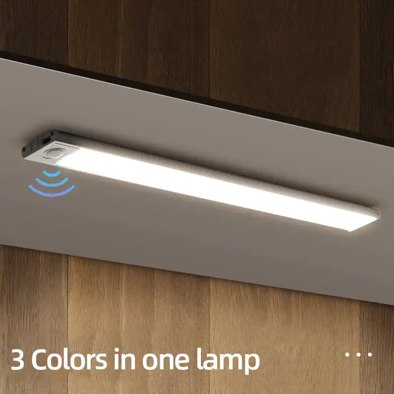 Modern white led motion sensor cabinet light for kitchen bedroom