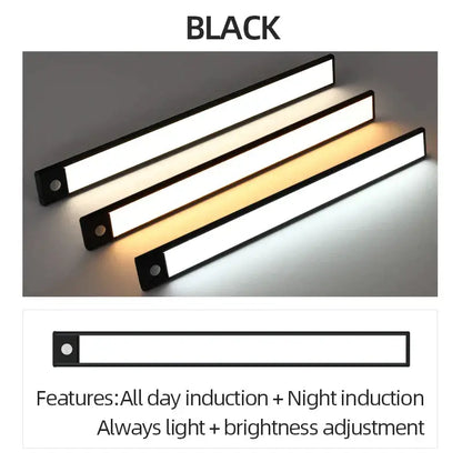 Modern white led motion sensor cabinet light for kitchen bedroom