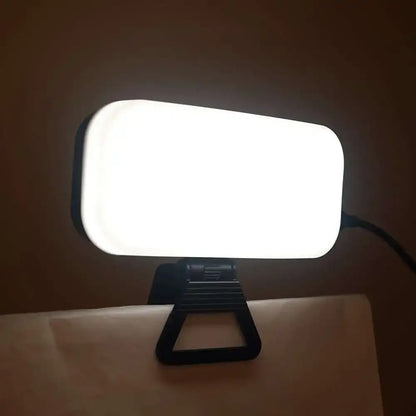 Modern white led video light for office and live broadcast