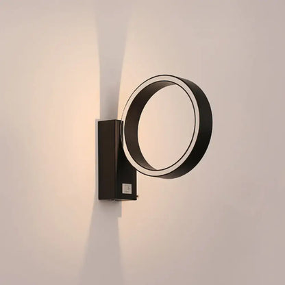 Modern white led wall sconce – living room direct wired light