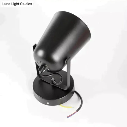 Modern white matte adjustable ferrell wall lamp bedroom spotlight