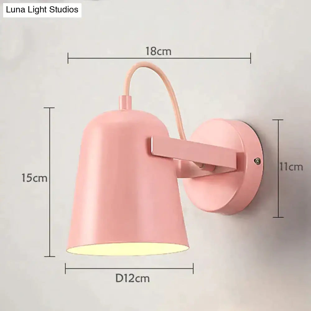 Modern white matte adjustable ferrell wall lamp bedroom spotlight
