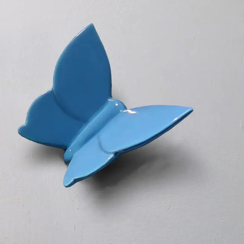 Modern white paper butterfly wall mount kids room 3d art