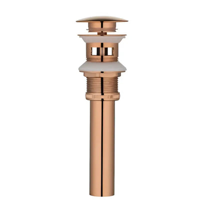 Modern white & rose gold basin faucet bathroom waterfall tap