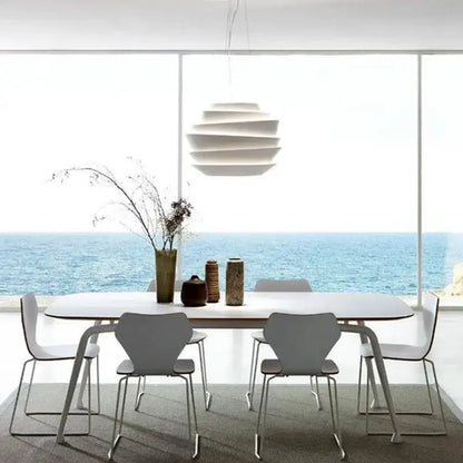 Modern white tiered industrial iron art pendant lights kitchen decor
