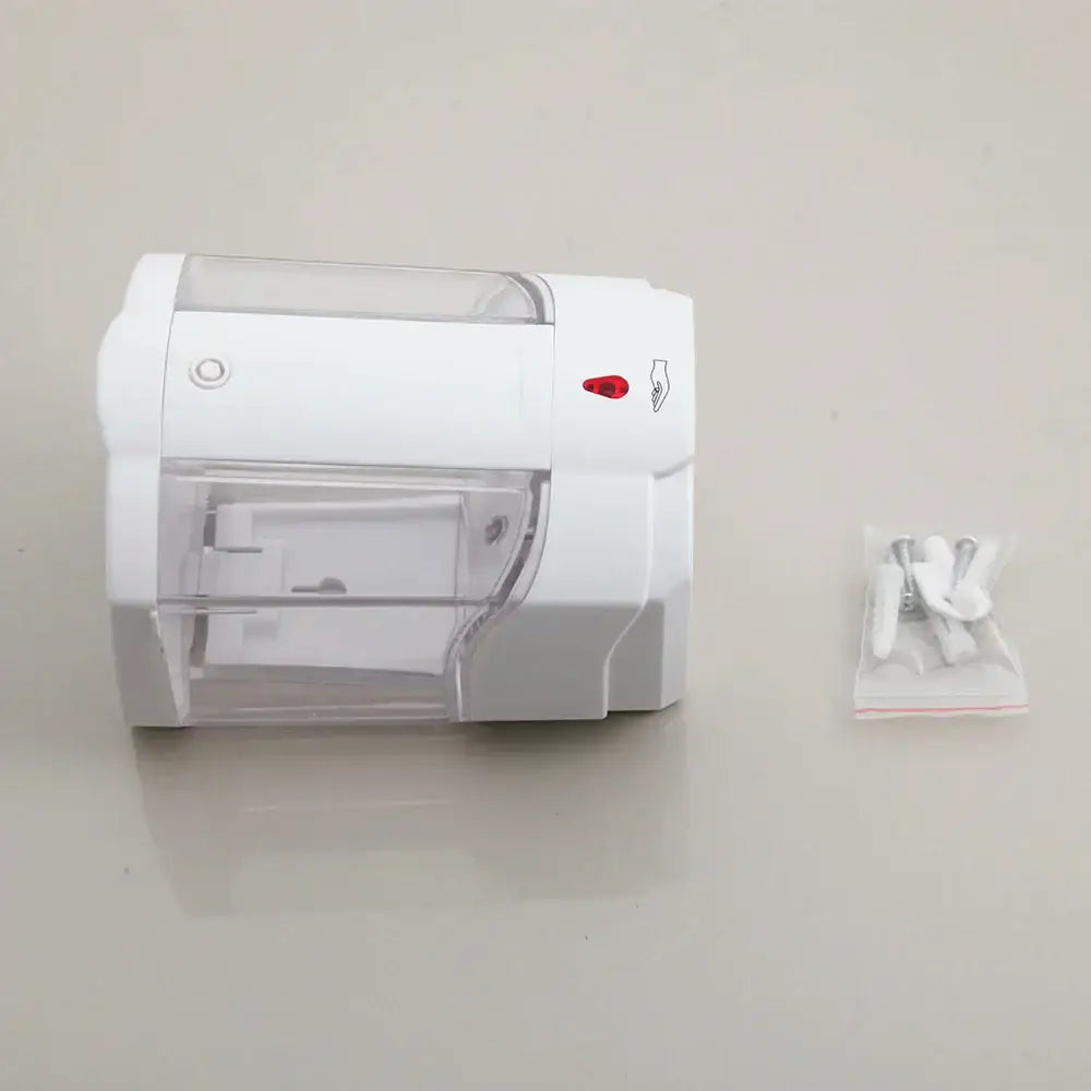 Modern white wall mounted automatic liquid soap dispenser kitchen