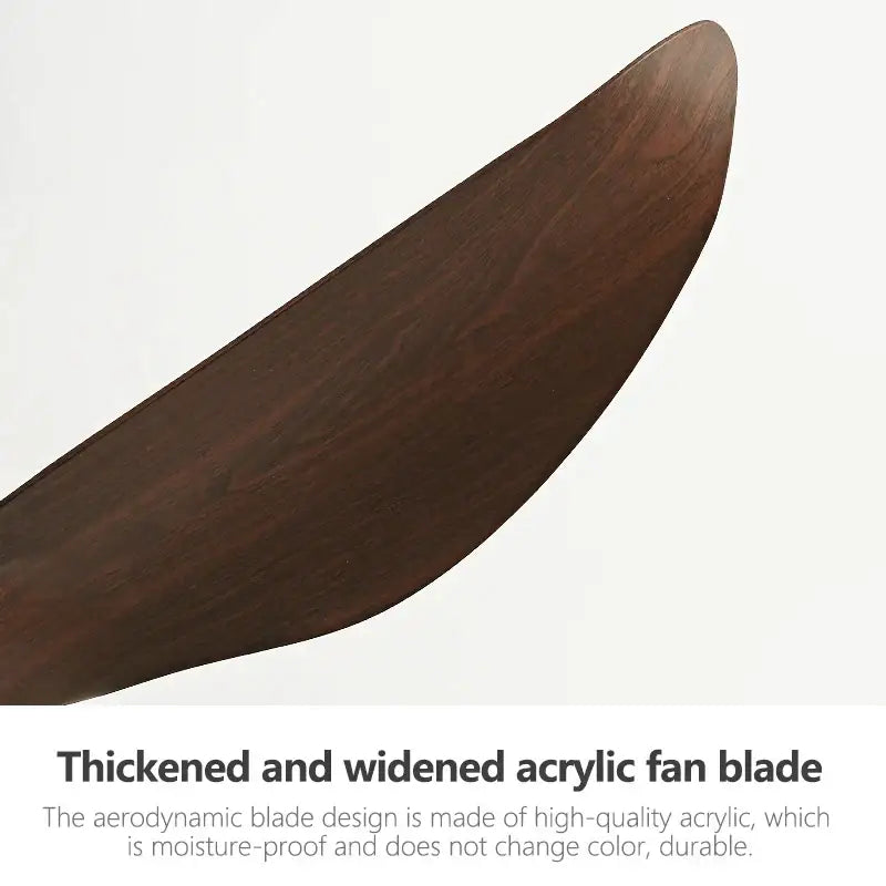 Modern wooden ceiling fan with remote control living room modern spaces