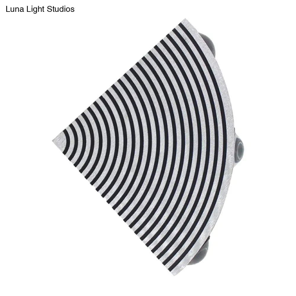 DecorBites™ Modernist WIFI Metal LED Wall Lamp in Black/Silver with Colorful Lights
