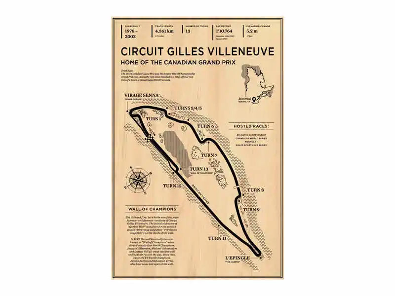 DecorBites™ Monaco Grand Prix Racing Canvas Wall Art