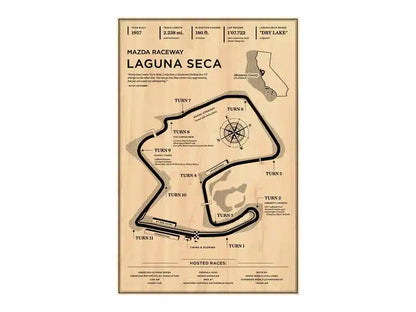 DecorBites™ Monaco Grand Prix Racing Poster Art