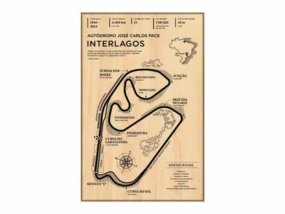 DecorBites™ Monaco Grand Prix Racing Wall Art Canvas
