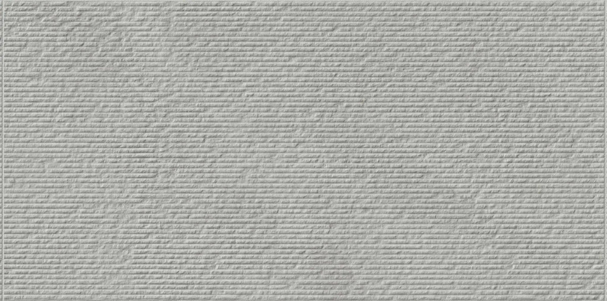 Veneer World Atelier Essence Combed Montauk Grey Slate Look Porcelain Tiles 12x24