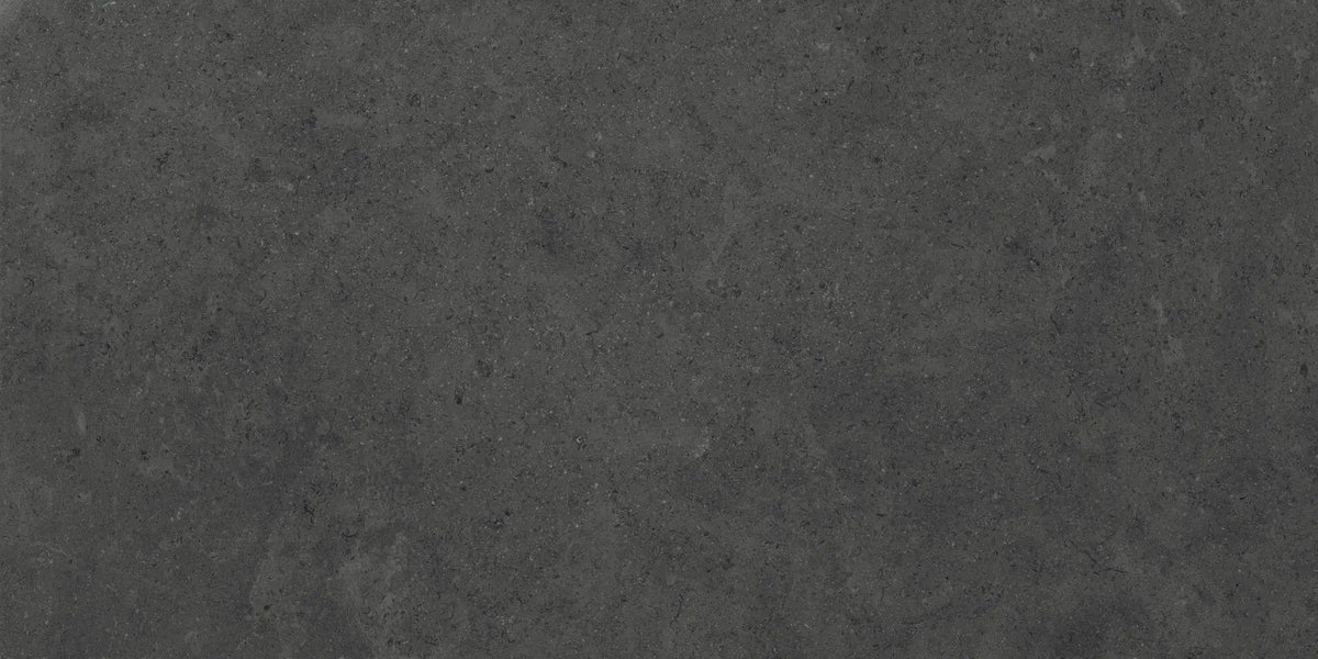Mood Charcoal Limestone Look Porcelain Tiles 24x48