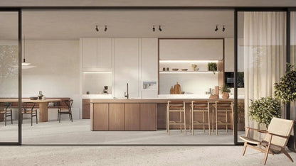 Mood Frost Limestone Look Porcelain Tiles 24x48