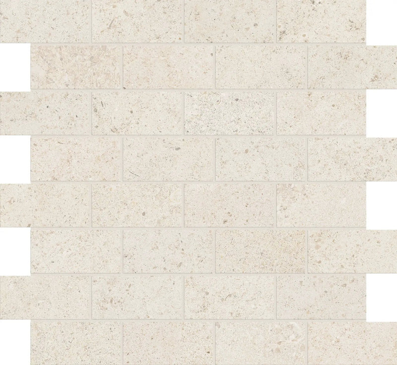 Mood Limestone Mosaic J Look Porcelain Mosaics 12x12