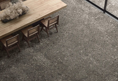 Frontier20 Smoke Limestone Look Porcelain Pavers 24x24