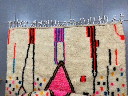 DecorBites™ Moroccan Handmade Azilal Rug 2.5m x 1.5m