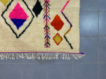 DecorBites™ Moroccan Handmade Azilal Rug 3m x 2m