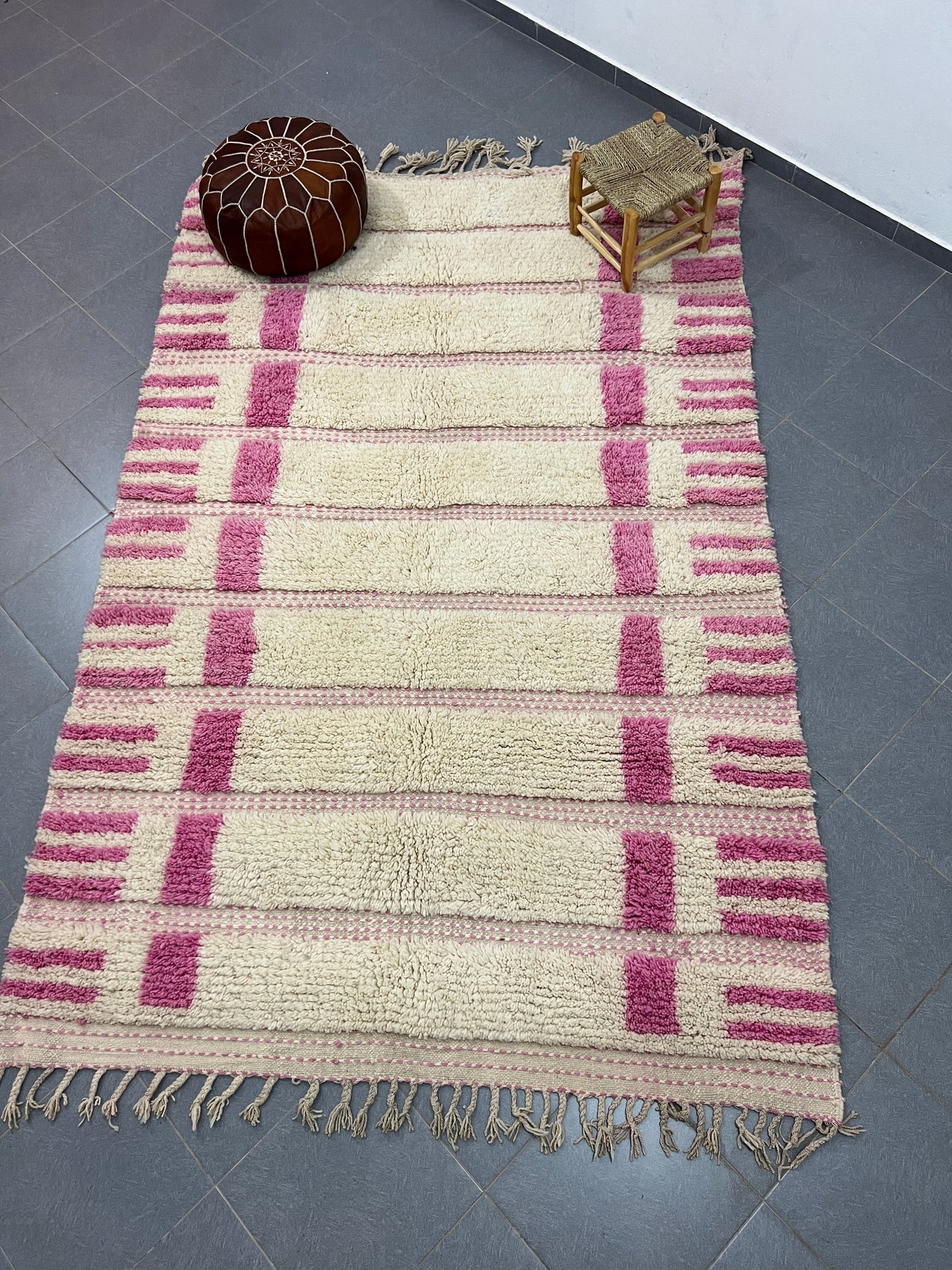 DecorBites™ Moroccan Handmade Azilal Rug 3m x 2m