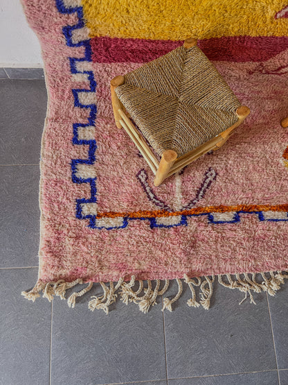 DecorBites™ Moroccan Handmade Beni Ouarain Rug 3m x 2.5m