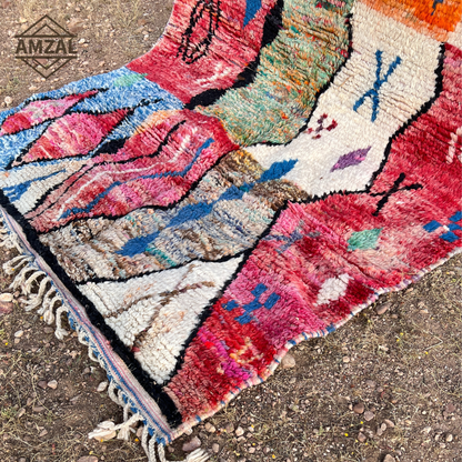 DecorBites™ Moroccan Handmade Boujaad Rug 3m x 2m