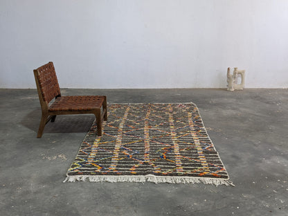 DecorBites™ Moroccan Handmade Traditional Azilal Rug 236 X 136 Cm