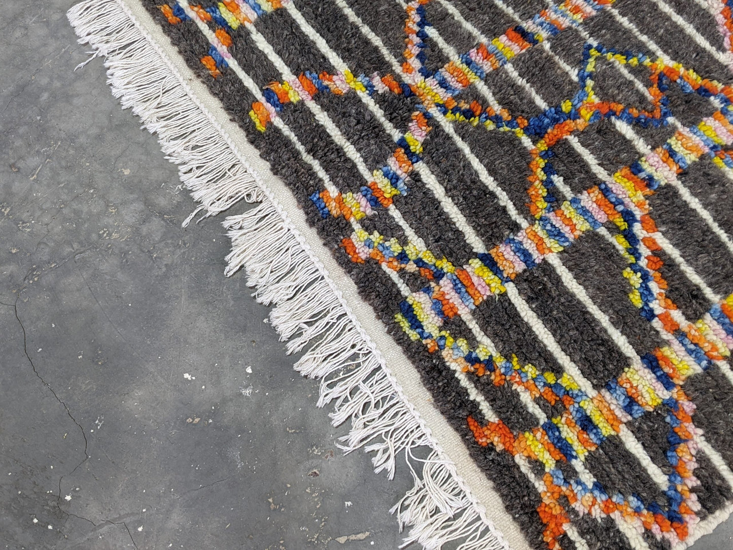 DecorBites™ Moroccan Handmade Traditional Azilal Rug 236 X 136 Cm
