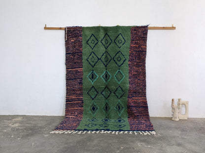 DecorBites™ Moroccan Handmade Traditional Azilal rug 243 X 157 cm