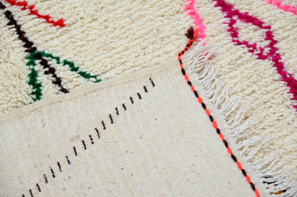 DecorBites™ Moroccan Handmade Traditional Azilal Rug 252 X 145 Cm