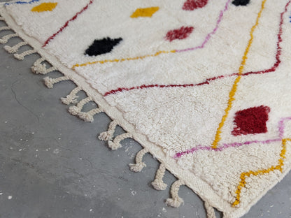 DecorBites™ Moroccan Handmade Traditional Azilal Rug 252 X 160 Cm