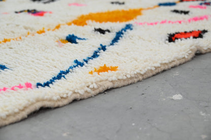 DecorBites™ Moroccan Handmade Traditional Azilal Rug 256 X 155 Cm