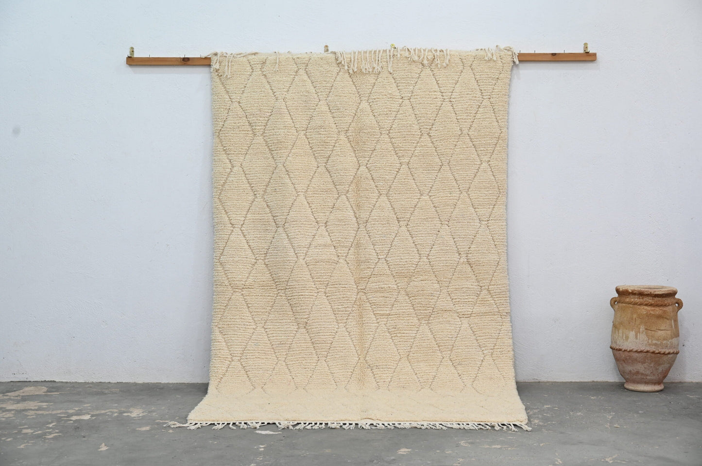 DecorBites™ Moroccan Handmade Traditional Azilal Rug 256 X 157 Cm
