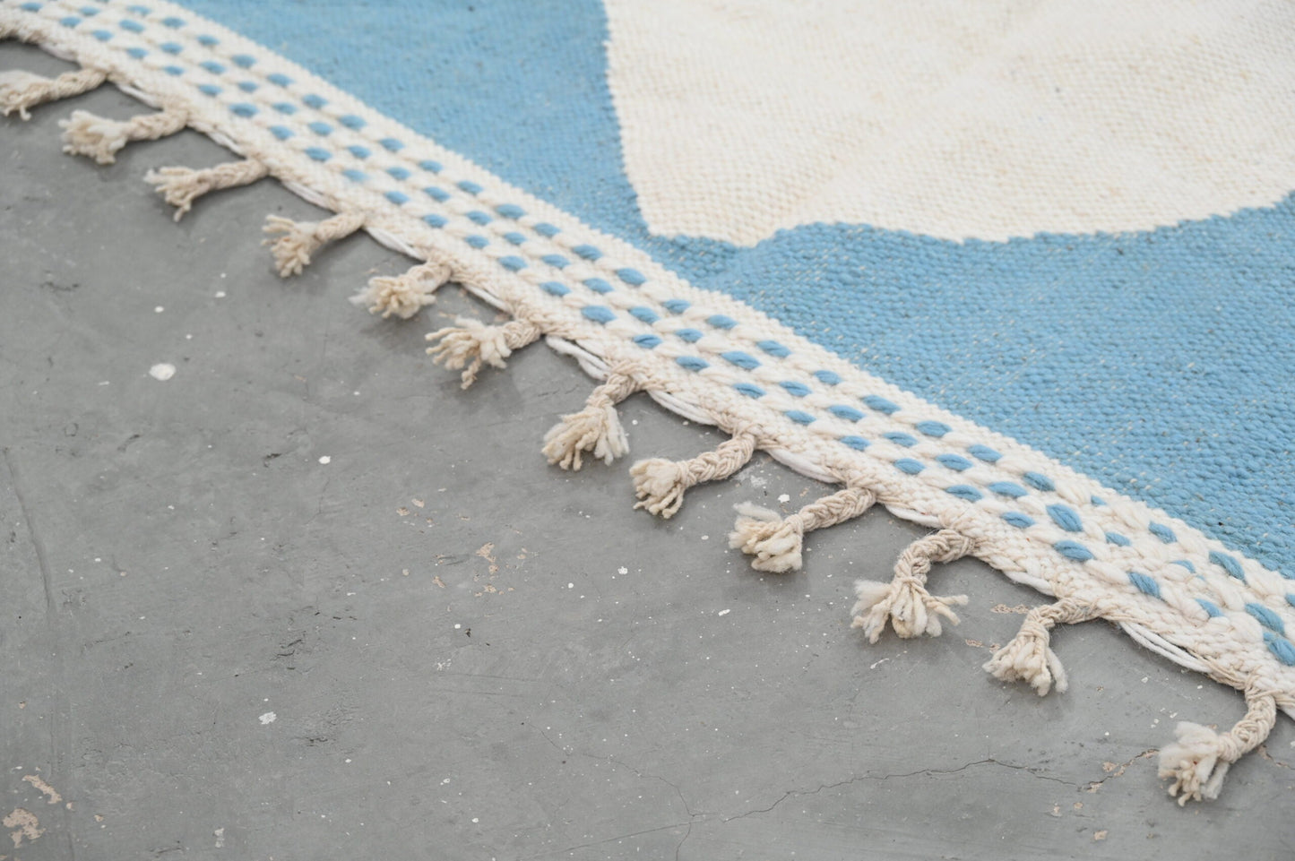 DecorBites™ Moroccan Handmade Traditional Azilal Rug 260 X 141 Cm