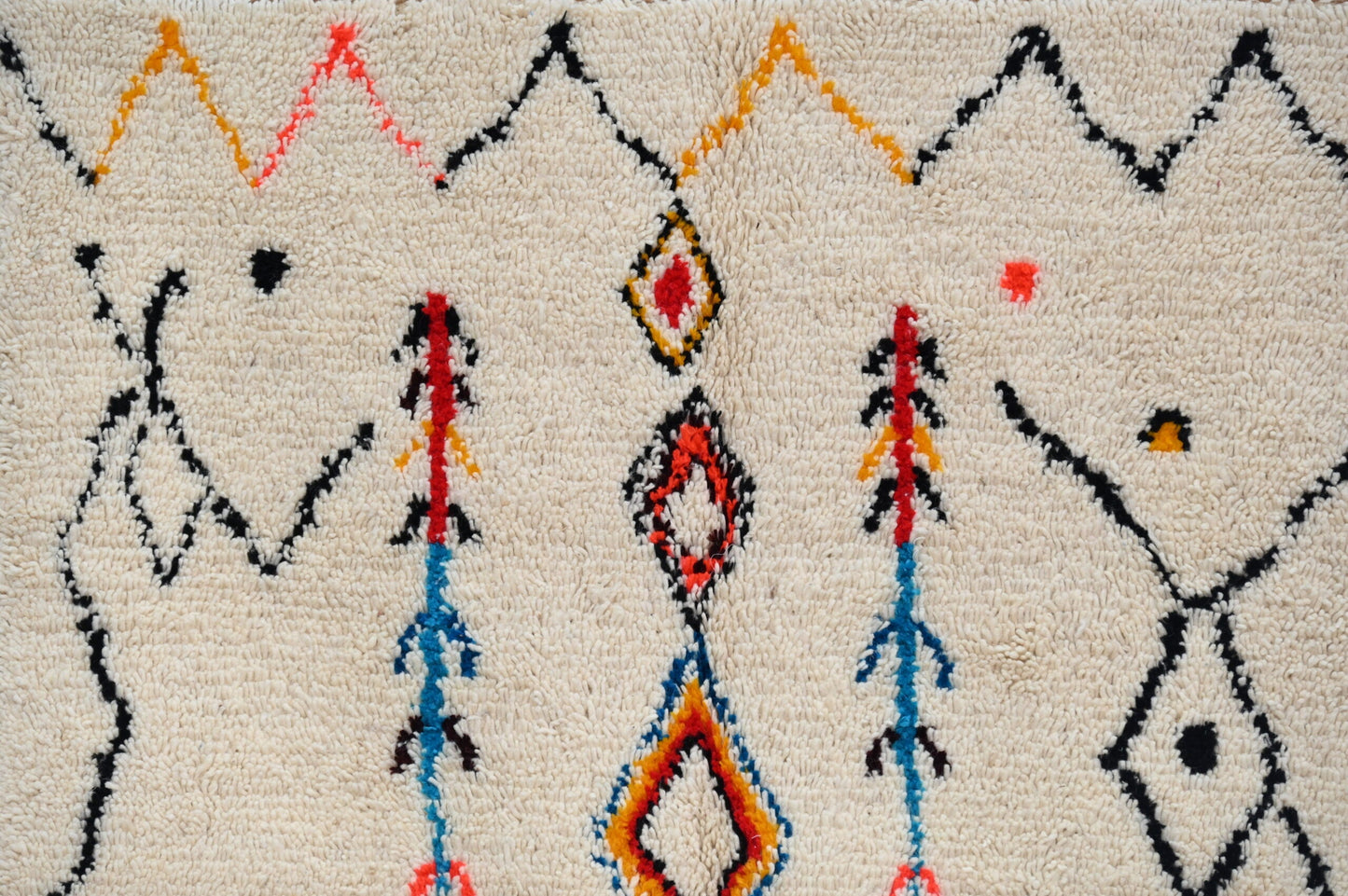 DecorBites™ Moroccan Handmade Traditional Azilal Rug 260 X 145 Cm