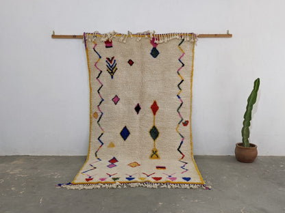 DecorBites™ Moroccan Handmade Traditional Azilal Rug 260 X 148 Cm
