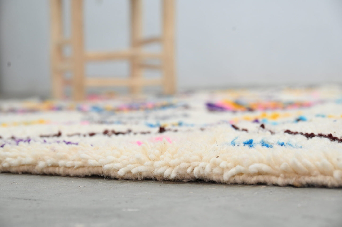 DecorBites™ Moroccan Handmade Traditional Azilal Rug 260 X 155 Cm