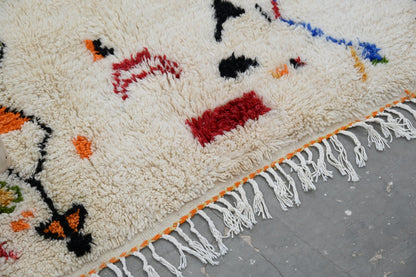 DecorBites™ Moroccan Handmade Traditional Azilal Rug 261 X 143 cm