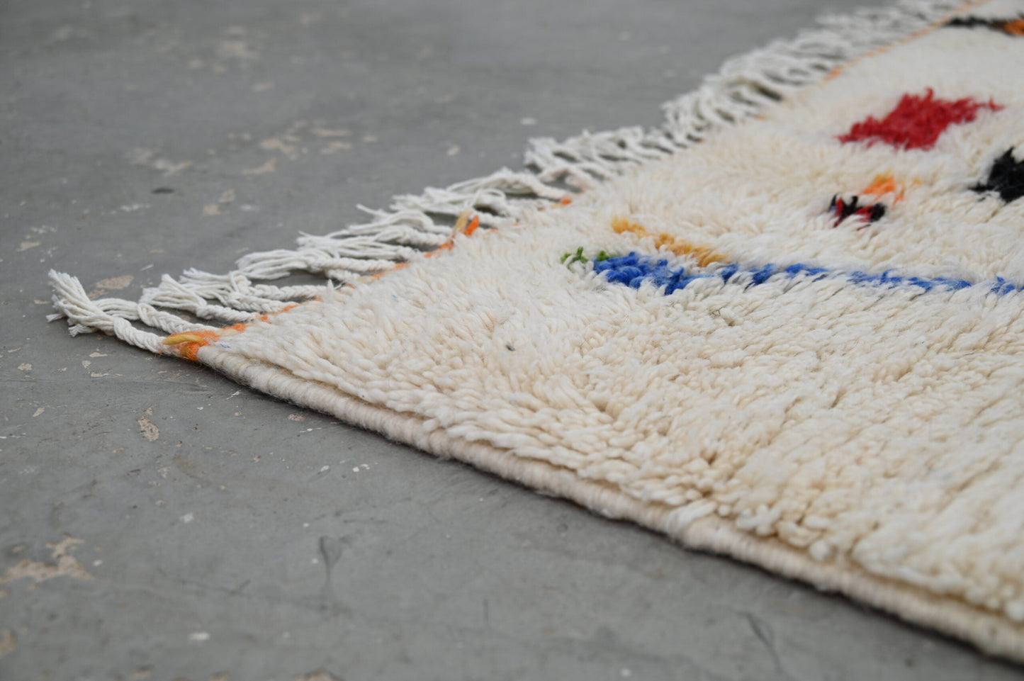 DecorBites™ Moroccan Handmade Traditional Azilal Rug 261 X 143 cm