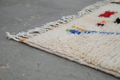 DecorBites™ Moroccan Handmade Traditional Azilal Rug 261 X 143 cm