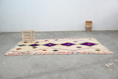 DecorBites™ Moroccan Handmade Traditional Azilal Rug 262 X 147 Cm
