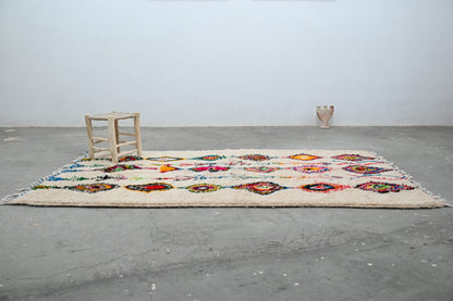 DecorBites™ Moroccan Handmade Traditional Azilal Rug 262 X 157 Cm