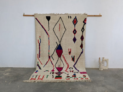 DecorBites™ Moroccan Handmade Traditional Azilal Rug 265X161 Cm
