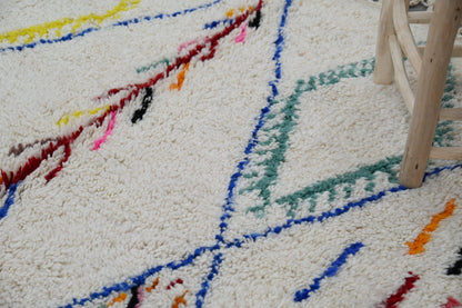 DecorBites™ Moroccan Handmade Traditional Azilal Rug 271 X 166 Cm