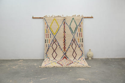 DecorBites™ Moroccan Handmade Traditional Azilal Rug 271 X 166 Cm
