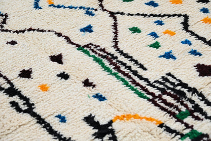 DecorBites™ Moroccan Handmade Traditional Azilal Rug 273 X 155 Cm